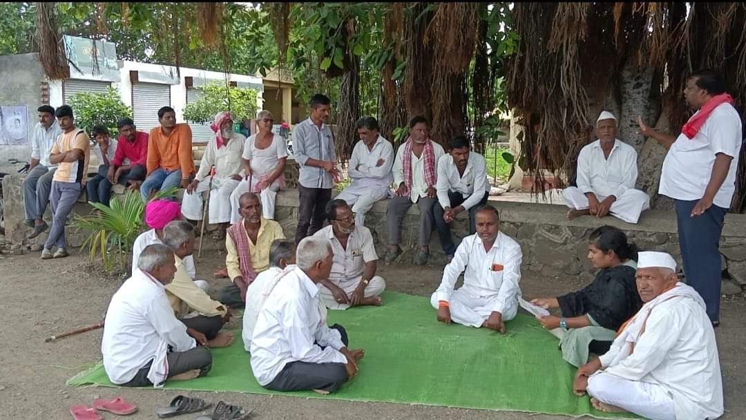 शेतकऱ्याला उध्वस्त करणाऱ्या सरकारला जाब विचारा.. भाई ॲड.नारायण गोले पाटील