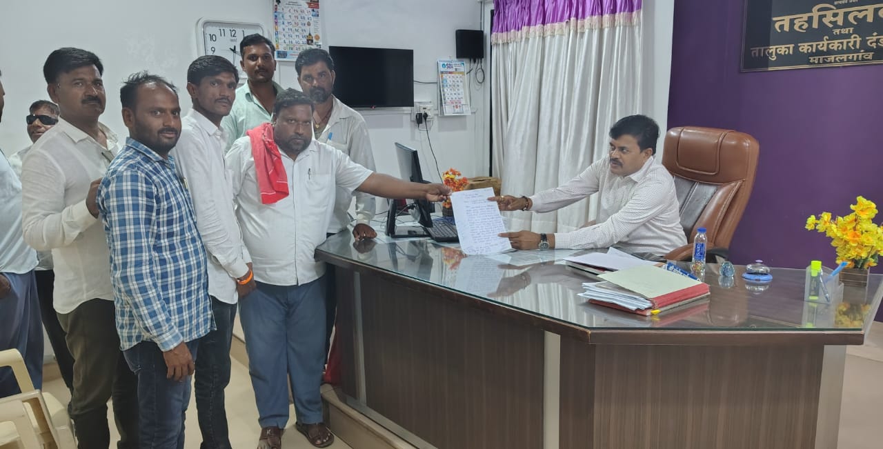 जायकवाडीचे पाणी माजलगाव धरणात सोडा.. भाई अँड नारायण गोले पाटील