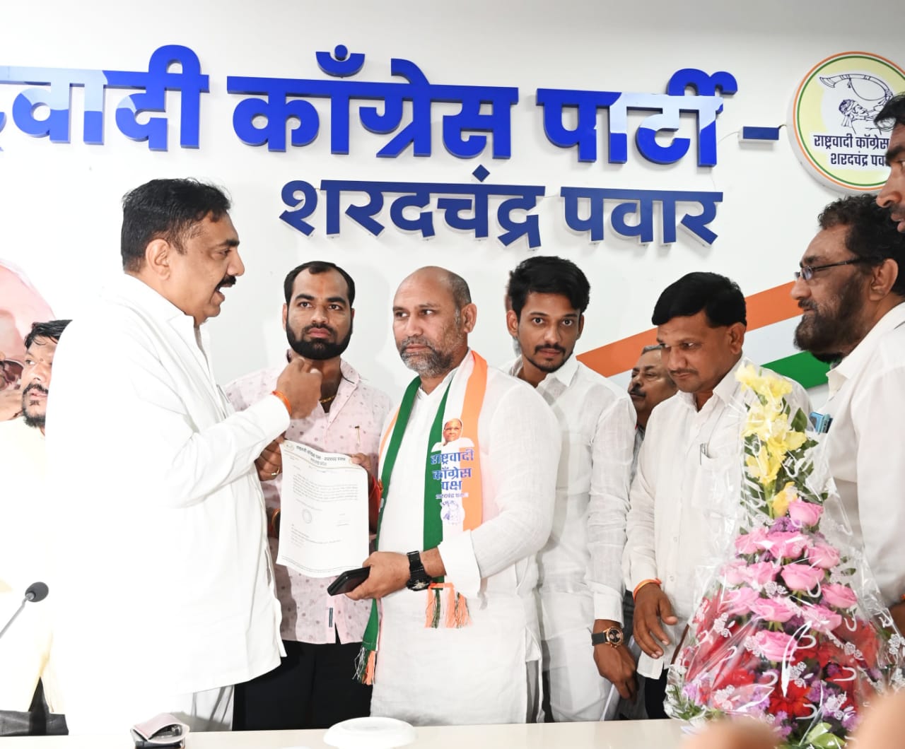 अखेर ..प्रदेशाध्यक्ष जयंत पाटलांनी भास्कर भिलवंडे यांना न्याय दिला