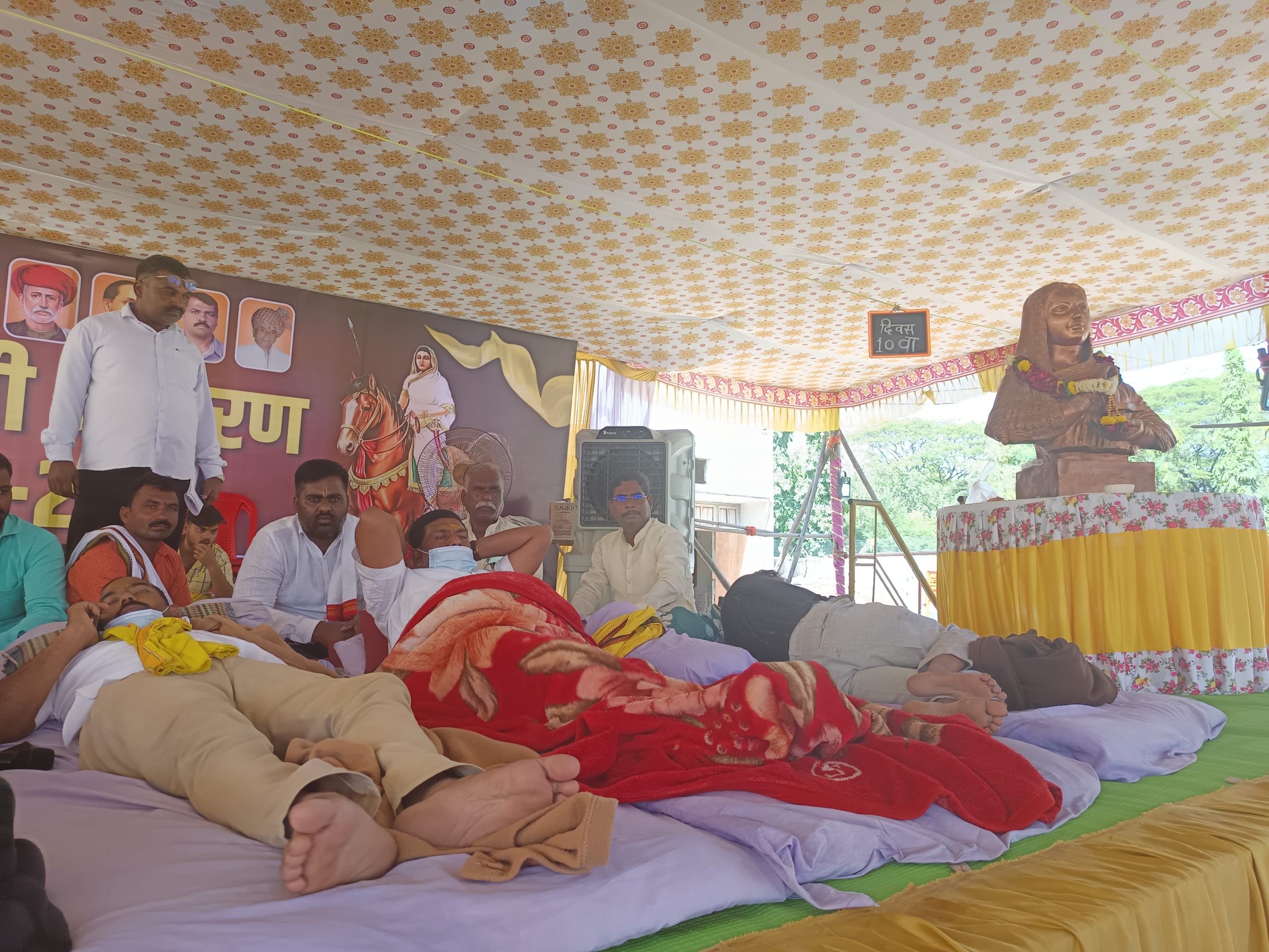 धनगर समाज बांधवांच्या आरक्षण लढ्यास आमचा पाठिंबा -: महादेव कोगनुरे