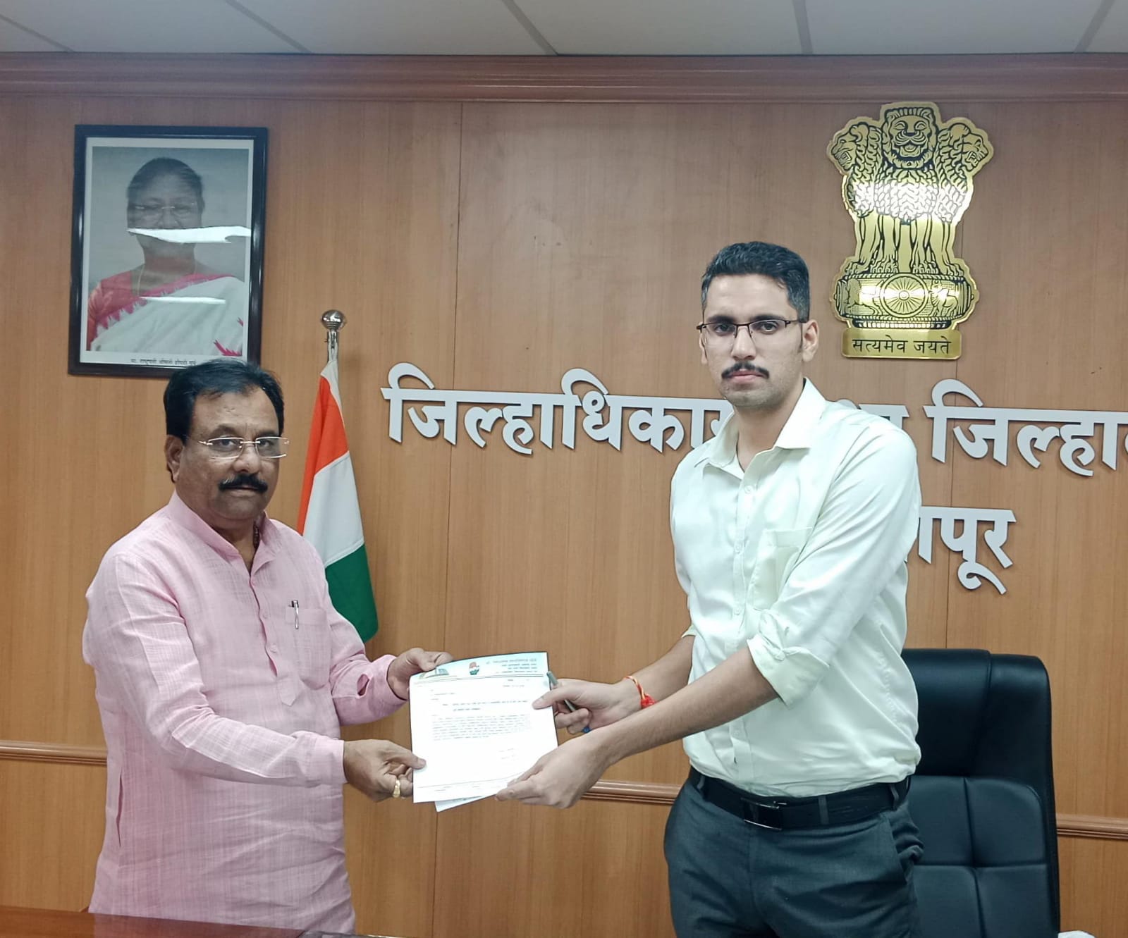 कुरनुर धरण पुर्ण क्षमतेने भरुन खालील आठ बंधारे भरुन द्या – सिद्धाराम म्हेत्रे