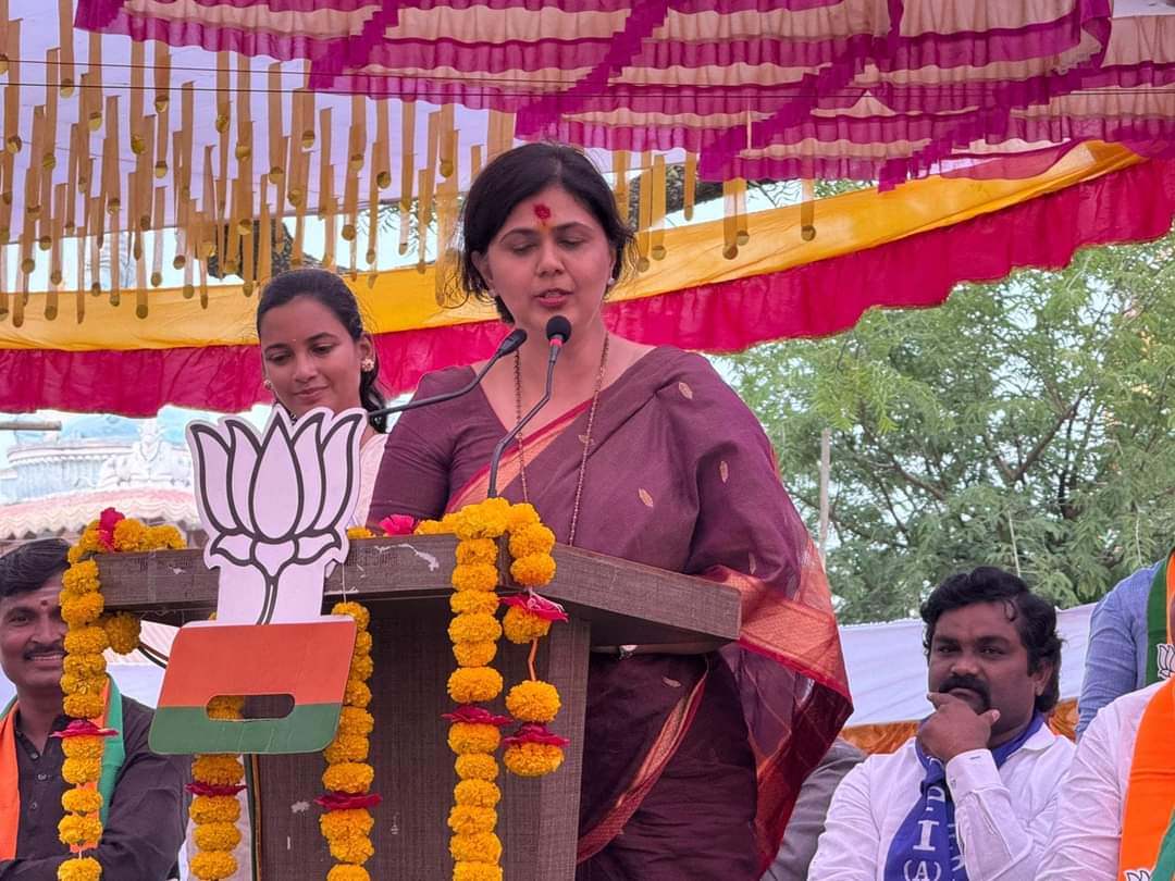 राज्यात महायुतीचे सरकार आणण्यासाठी सचिनदादानां ५० हजार मताच्या लीडने निवडून द्या – आमदार पंकजा मुंडे
