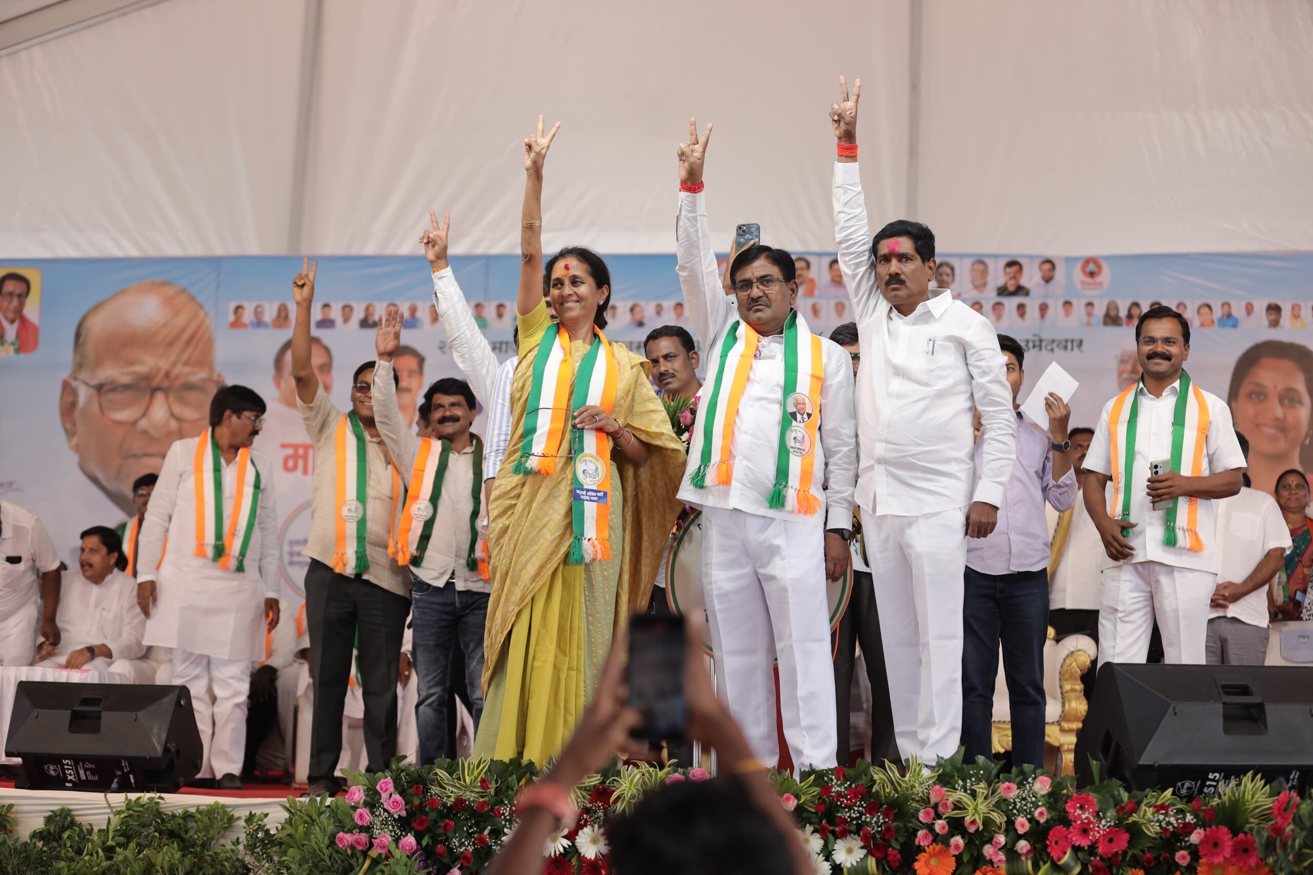 शेवटच्या श्वासा पर्यंत आरक्षणाच्या लढाईत राष्ट्रवादी ताकदीने सर्व जातीच्या सोबत आहे-सुप्रिया सुळे