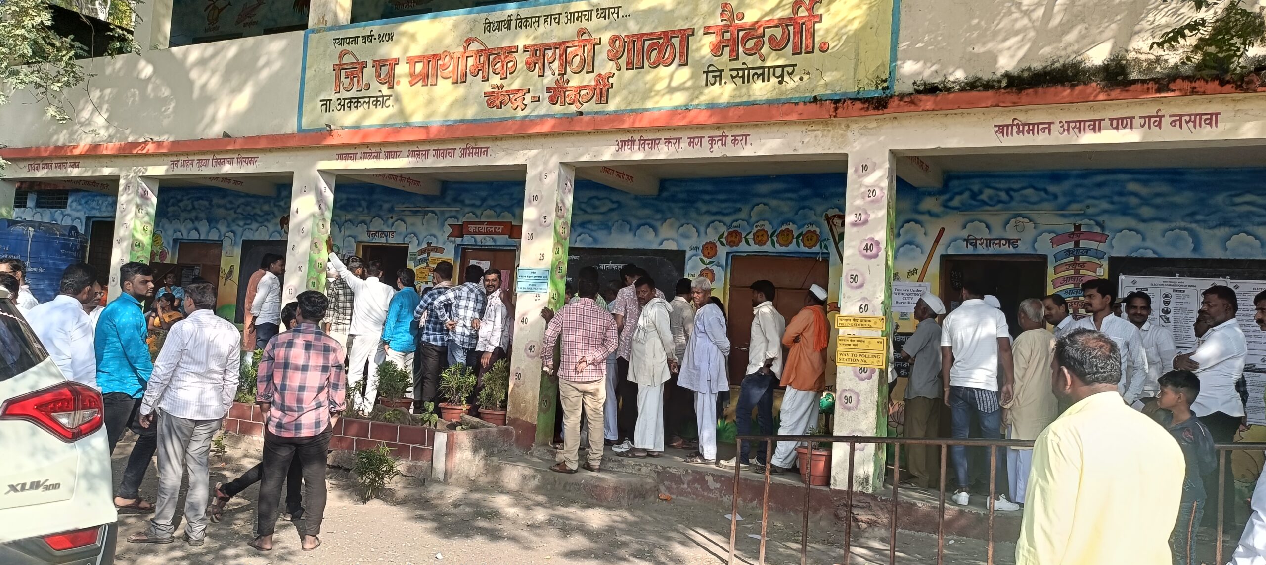 अक्कलकोट विधानसभेसाठी ६६. ४७  टक्के शांततेत मतदान 