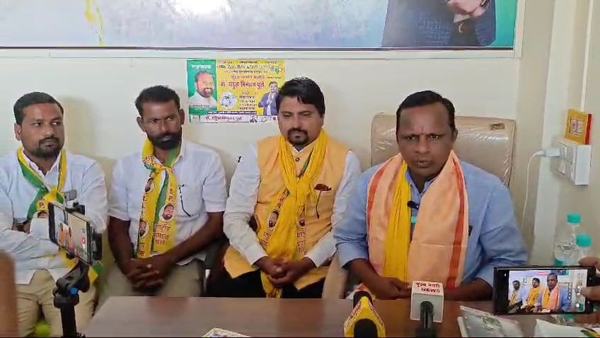 परंडा मतदारसंघातील गुंडगीरी संपवण्यासाठी डॉ. राहुल घुलेंना संधी निवडून दया : नवनाथ वाघमारे
