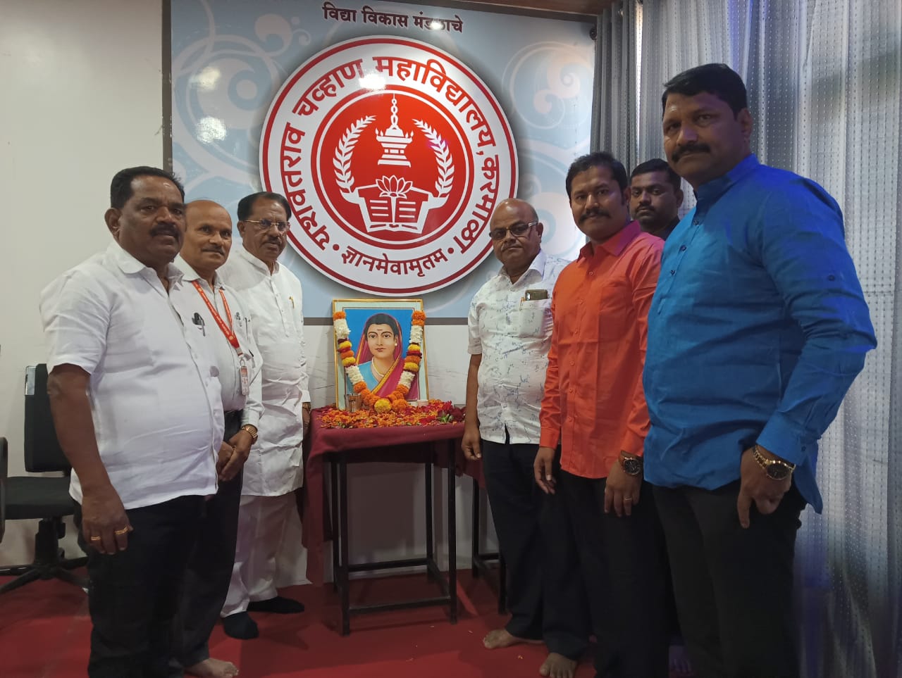 यशवंतराव चव्हाण महाविद्यालयात क्रांतीज्योती सावित्रीबाई फुले यांची जयंती उत्साहात साजरी 