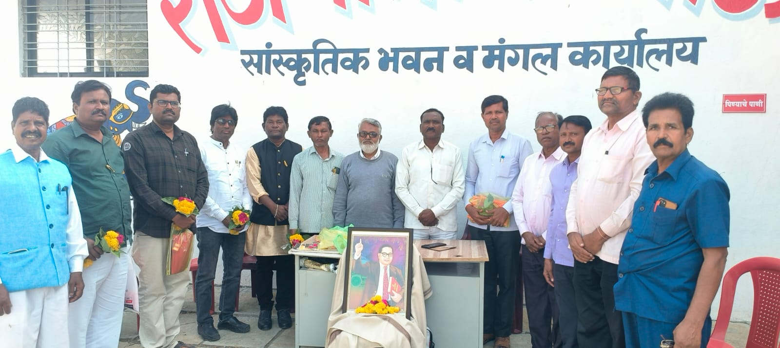 भारतीय बौद्ध महासभा जिल्हा शाखेच्या वतीने पत्रकारांचा सत्कार 