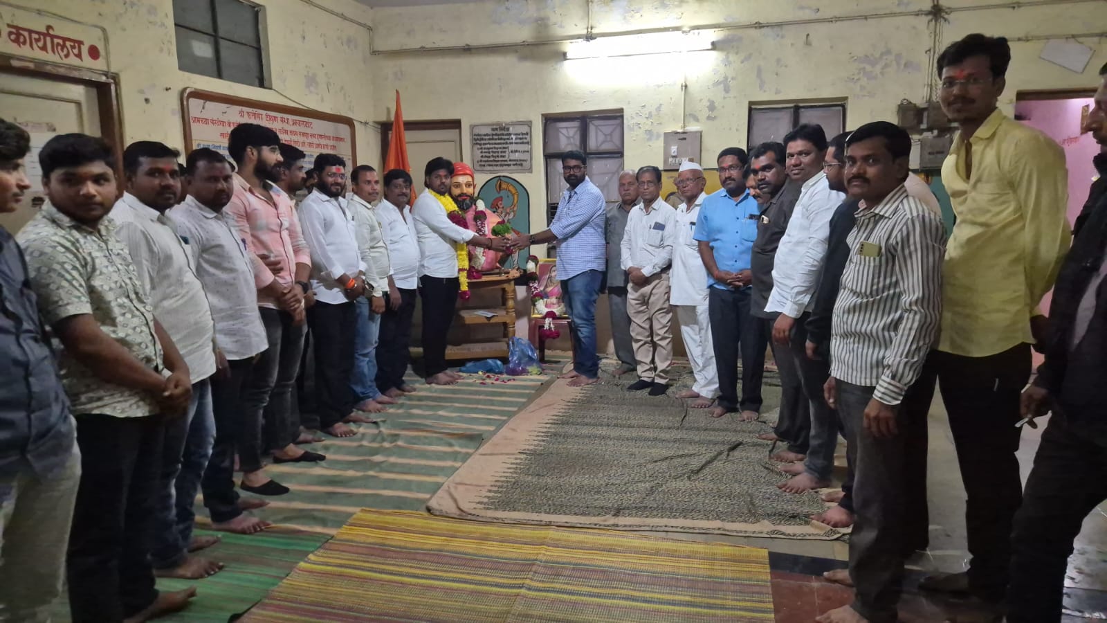 महाराष्ट्र बहुजन मध्यवर्ती शिवजन्मोत्सव युवक मंडळाच्या पदाधिकाऱ्याचीं निवड