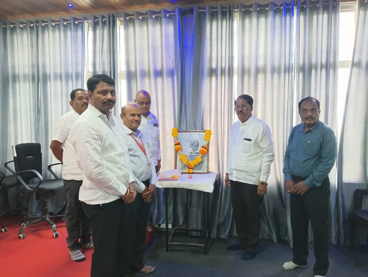 यशवंतराव चव्हाण महाविद्यालयात राजर्षी शाहू महाराज जयंती साजरी