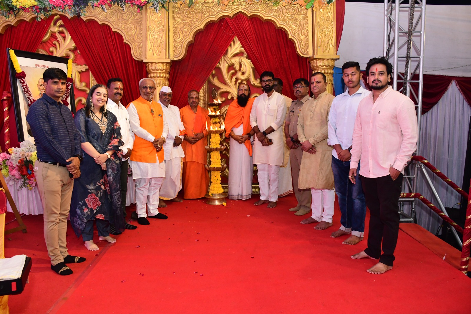 श्री स्वामी समर्थ अन्नछञ मंडळाचा वर्धापनदिन व गुरूपौर्णिमा महोत्सवाचा शानदार शुभारंभ