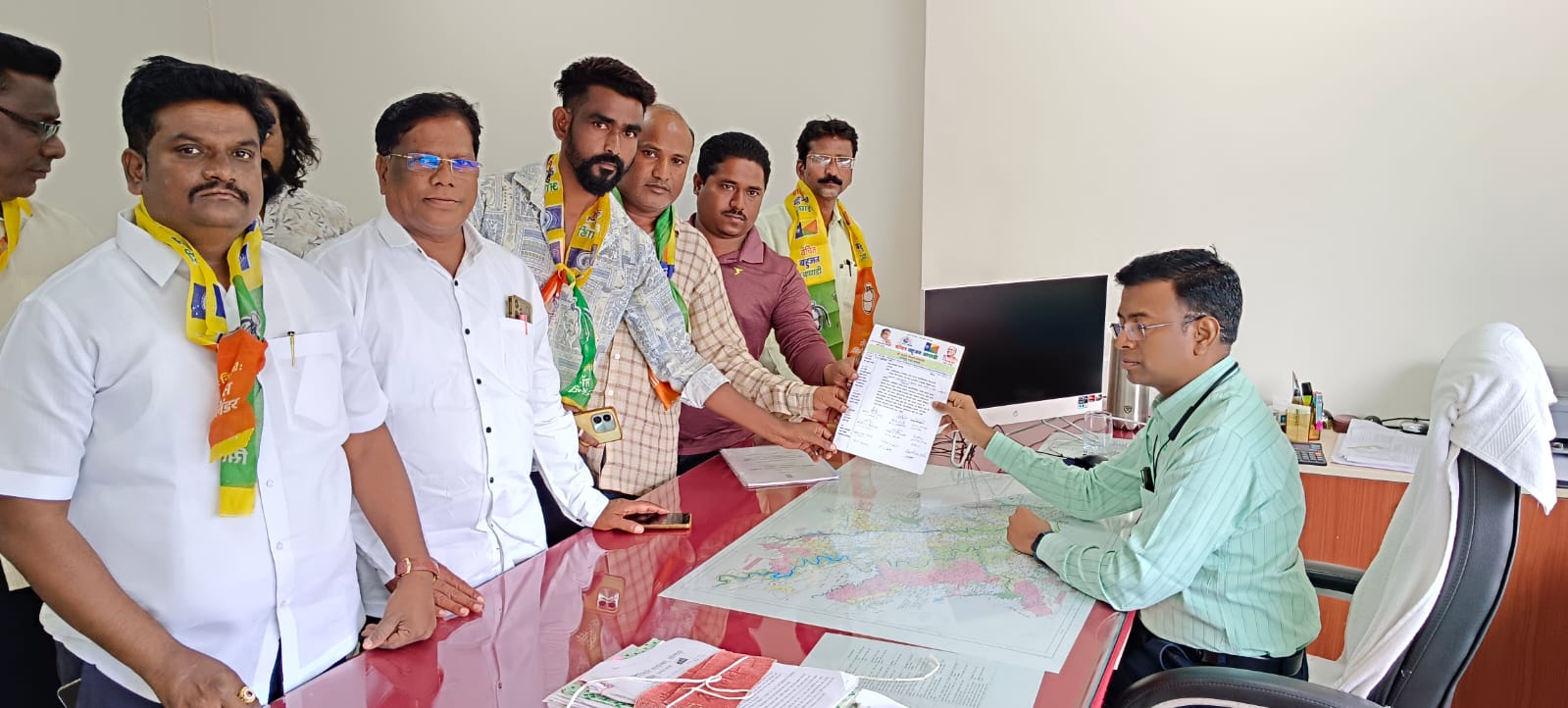 लोकशाहीर अण्णाभाऊ साठे यांच्या जयंती मिरवणूकीस रात्री १२ वाजेपर्यंत परवानगी मिळावी – वंचितची मागणी