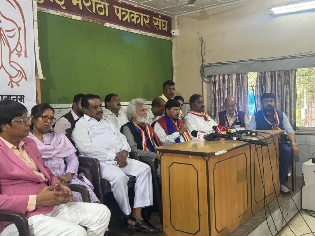 महाबोधी महाविहार मुक्तीसाठी येत्या १४ ऑक्टोबर रोजी मुंबईत आझाद मैदानात सर्व आंबेडकरी बौद्ध जनतेचा विराट मोर्चात सहभागी व्हावे – केंद्रीय राज्यमंत्री रामदास आठवले 