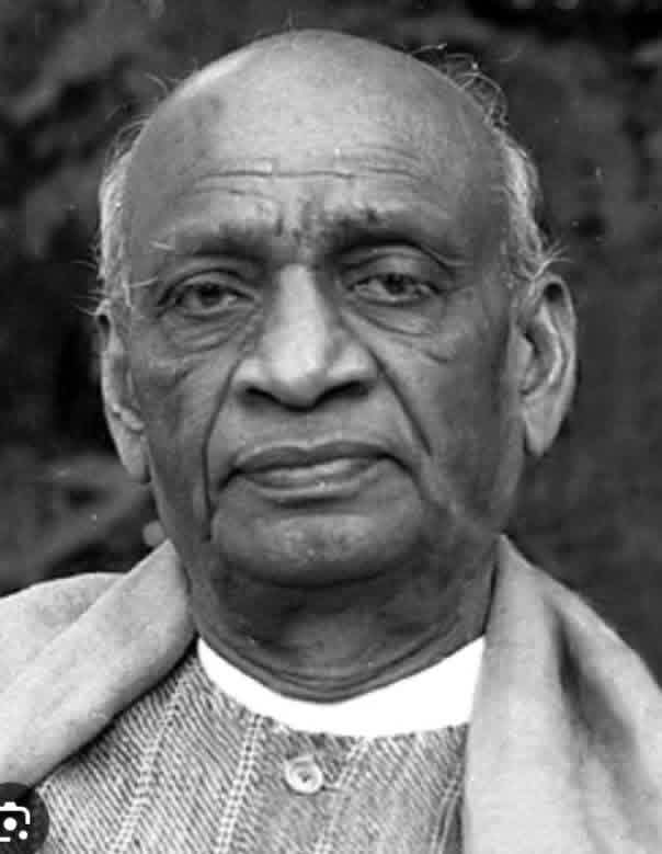 भारतीय स्वातंत्र्य आंदोलनातील प्रमुख सरदार वल्लभभाई पटेल 