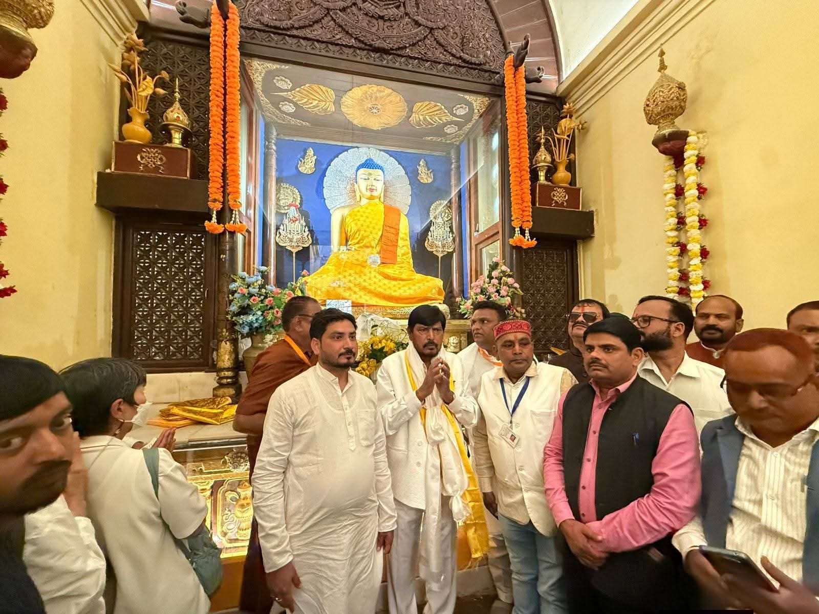 बौद्ध धम्म हा मनःशांती ते विश्वशांती चा प्रतीक – केंद्रीय राज्यमंत्री रामदास आठवले