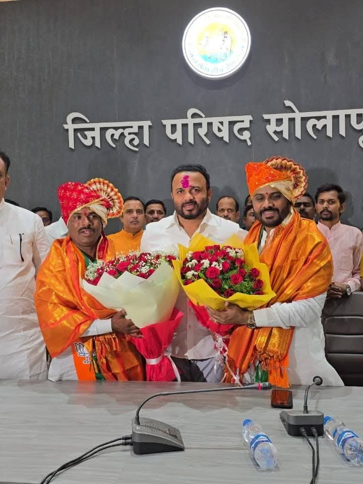 जिल्हा परिषदेचे अध्यक्षपदी दिपक वैद्य, उपाध्यक्षपदी इंद्रजीत पवार