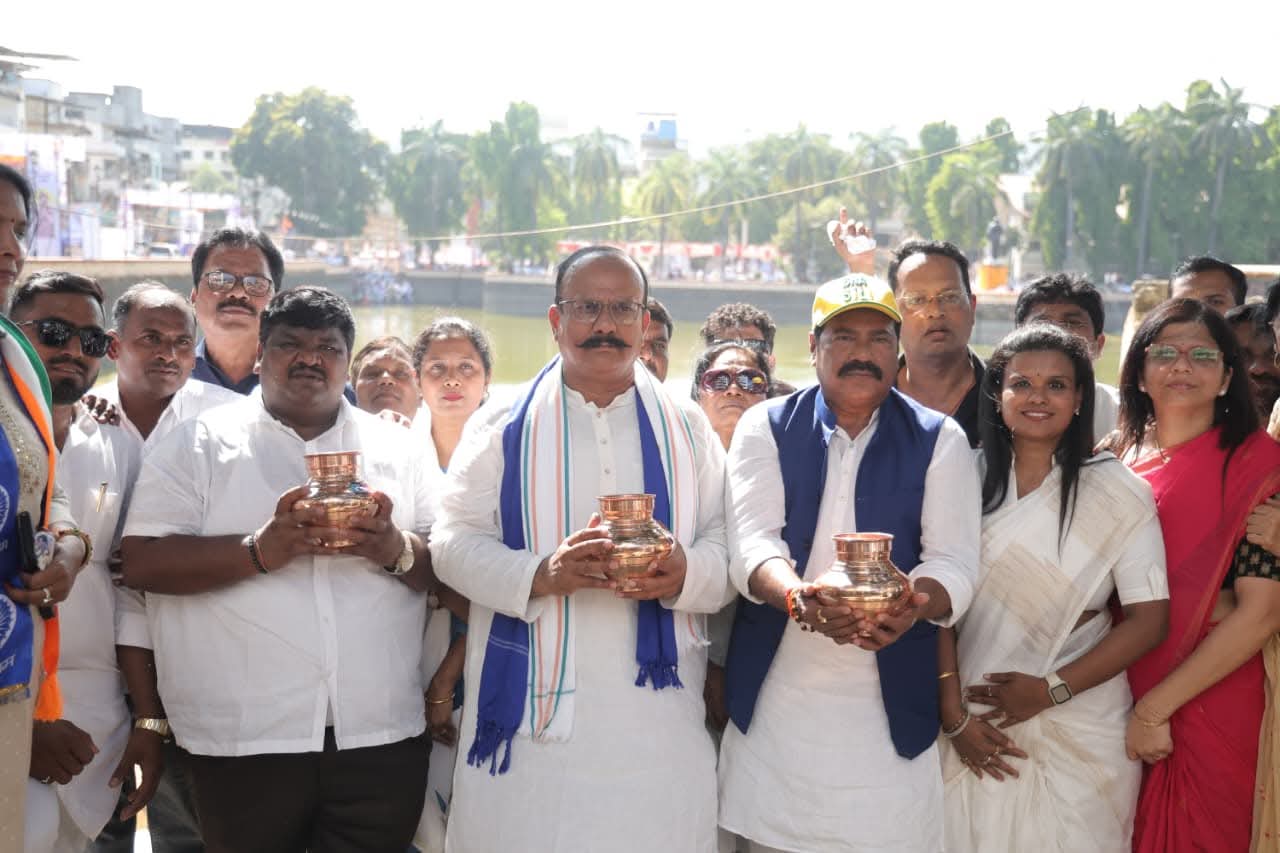 महाडच्या चवदार तळ्यातील पाणी ‘समतेचे अमृत’; चवदार तळ्याचे पाणी घेऊन जा व गावोगावी समतेचा संदेश पोहोचवा: हर्षवर्धन सपकाळ