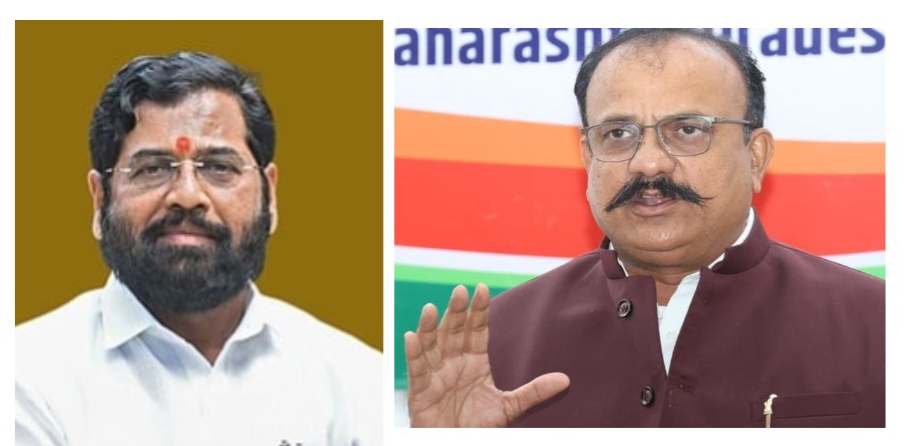 उपमुख्यमंत्री एकनाथ शिंदेंचा विरोधकांवर हल्लाबोल, तर काँग्रेसचा पलटवार