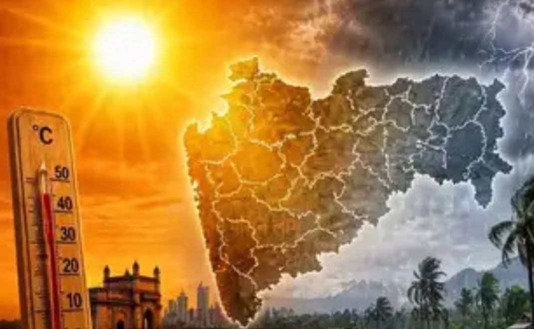राज्यात दुहेरी हवामानाचा इशारा; कुठे उष्णतेची लाट, तर कुठे वादळी पावसाची शक्यता