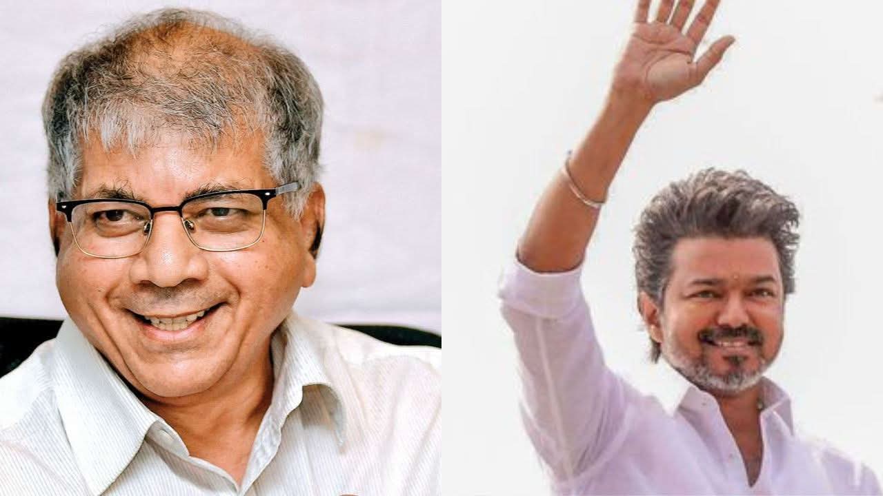 तमिळनाडूत सर्वात मोठा पक्ष म्हणून TVKलाच सरकार स्थापनेचे निमंत्रण द्या : ॲड. प्रकाश आंबेडकरांची मागणी