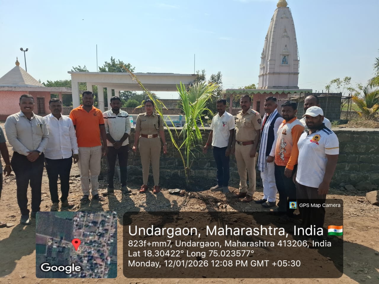 मुख्यमंत्री समृद्ध अभियानांतर्गत अतुल कुलकर्णी यांच्या सहकार्याने उंदरगागावामध्ये उभारली शाश्वत विकासाची गुढी 