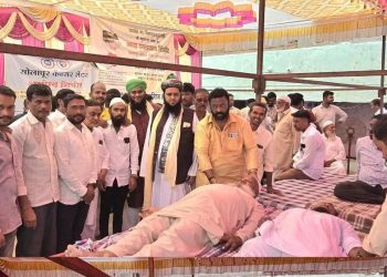 अक्कलकोटमध्ये जश्ने ईद-ए-मिलादुन्नबी निमित्त भव्य रक्तदान व मोफत आरोग्य शिबिर उत्साहात संपन्न