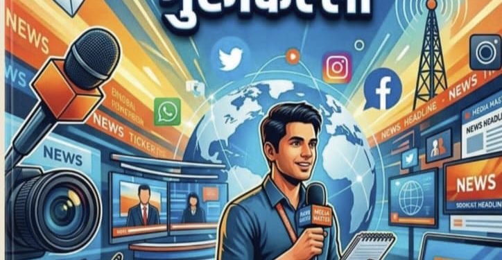 पत्रकार किरण बनसोडे लिखित ‘मीडिया मास्टर’ पुस्तकाचे प्रकाशन